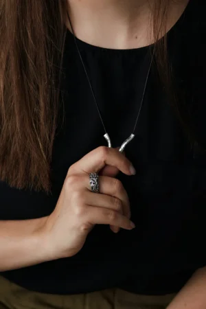 Necklace “Tube Coral”